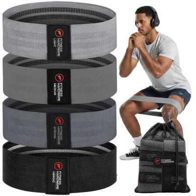GluteX™ Resistance Bands – 4 Pack