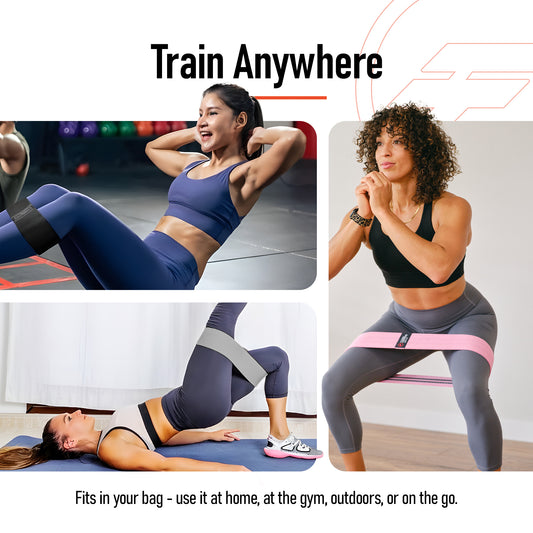 GluteX™ Resistance Bands – 4 Pack