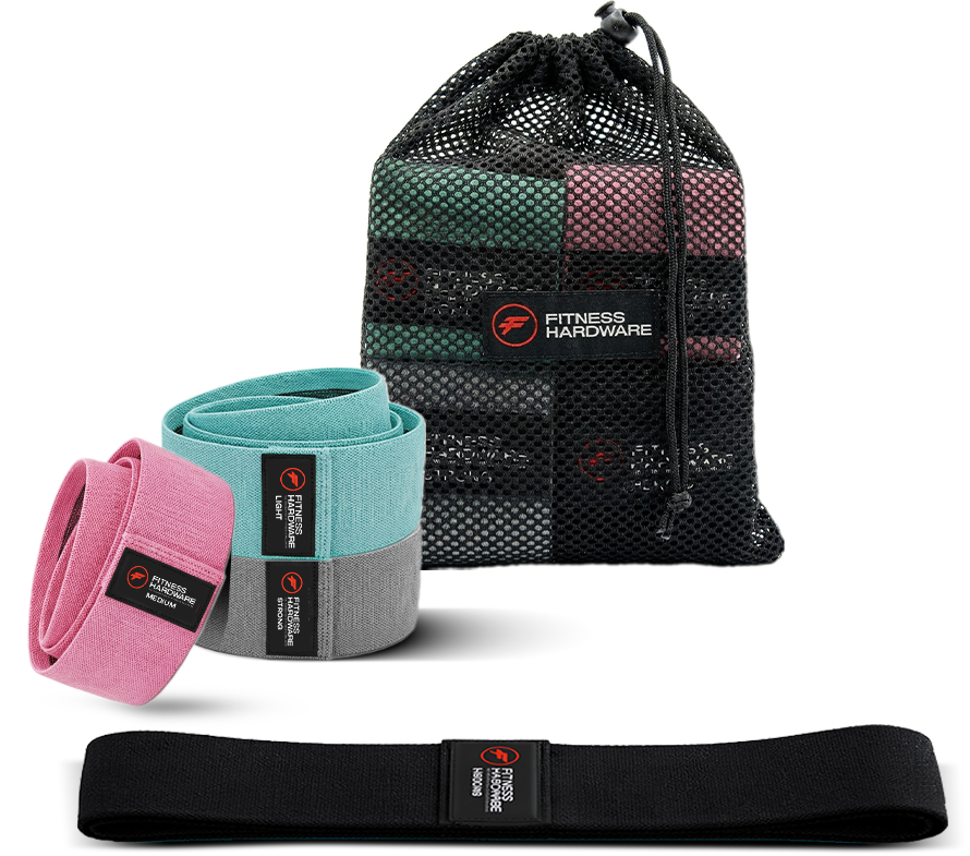 GluteX™ Resistance Bands – 4 Pack