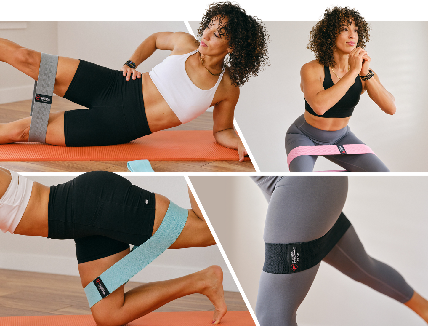 GluteX™ Resistance Bands – 4 Pack