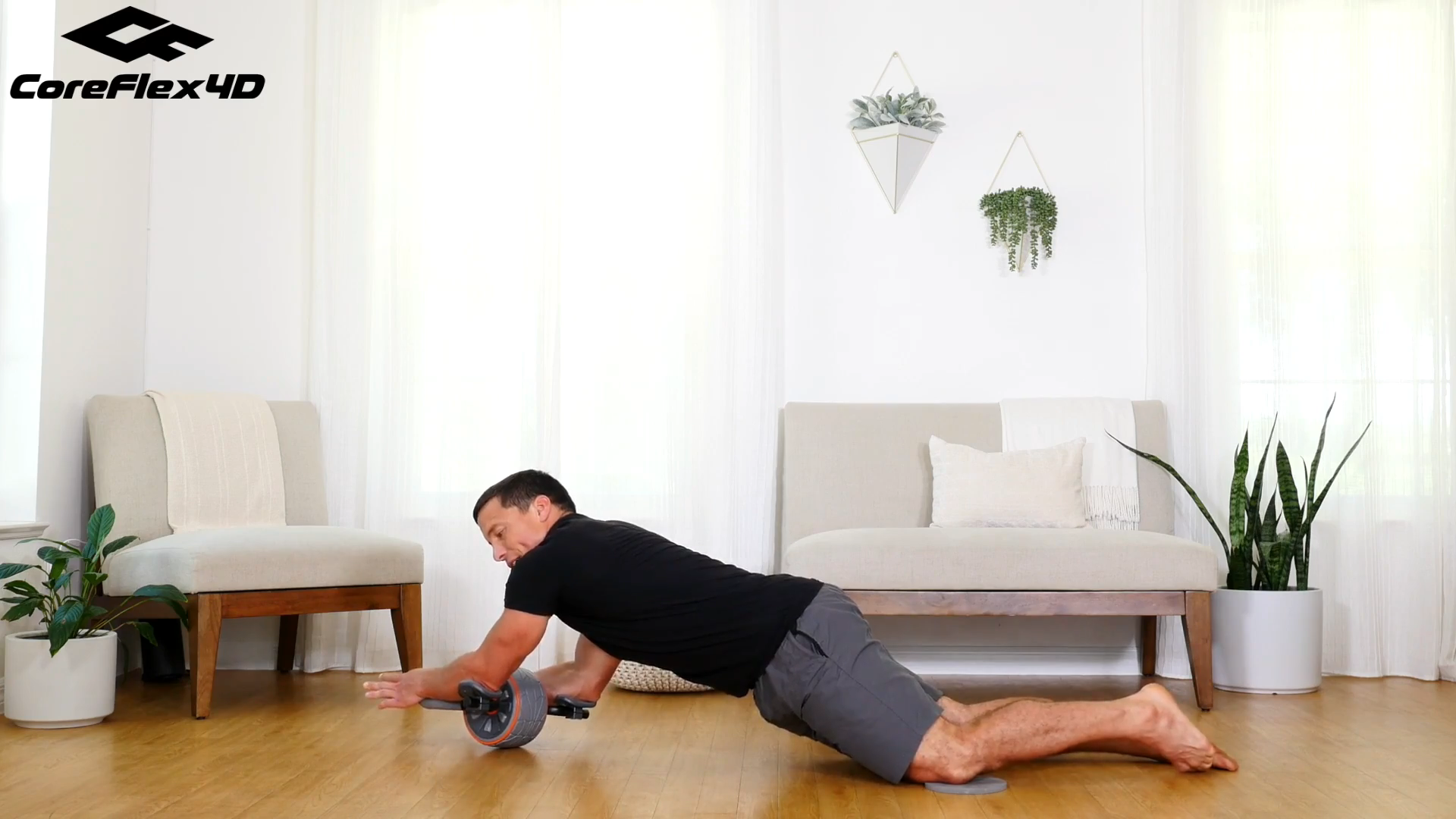 CoreFlex4D Dynamic Core Trainer with 30-Day Abs & Core Program