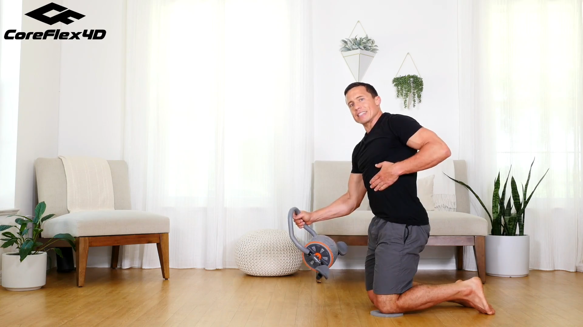 CoreFlex4D Dynamic Core Trainer with 30-Day Abs & Core Program