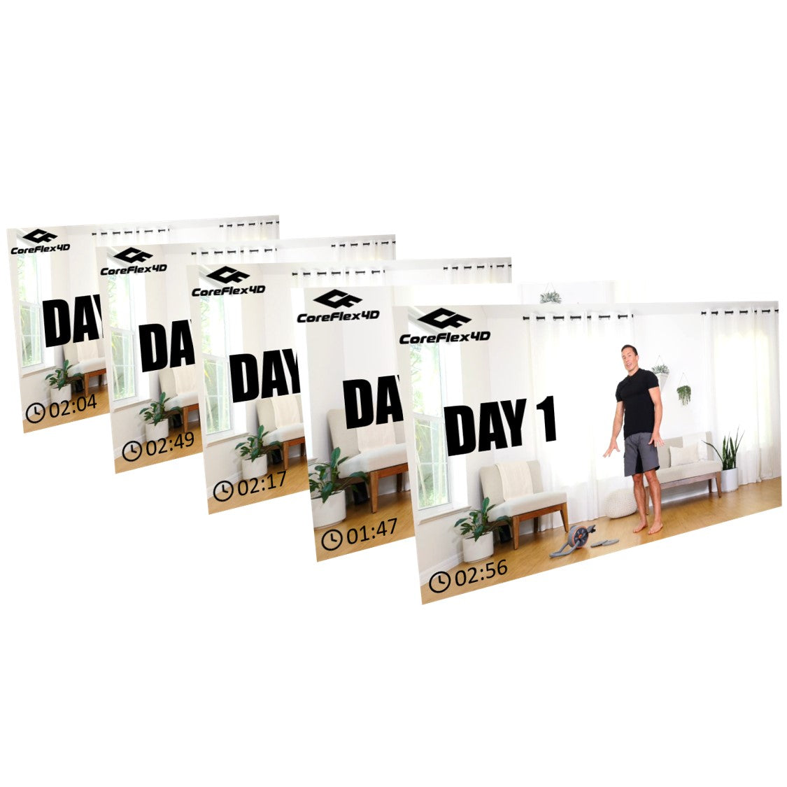 CoreFlex4D Dynamic Core Trainer with 30-Day Abs & Core Program